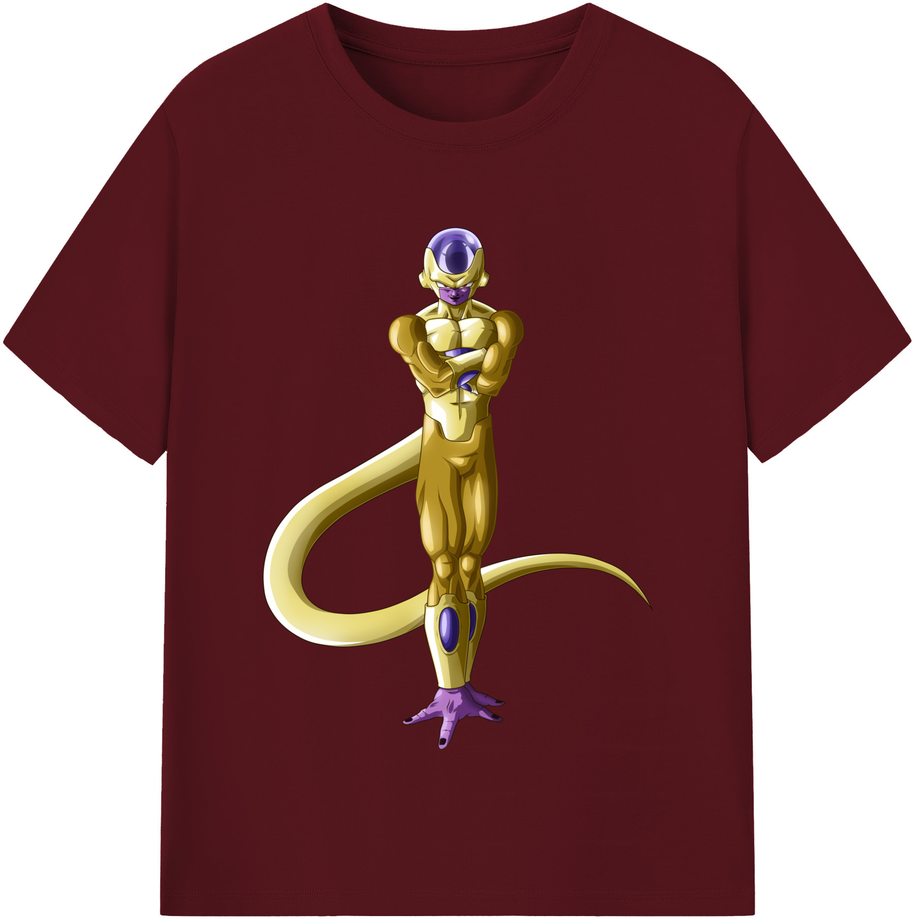 （画像用） ドラゴンボール フリーザ DRAGON BALL Frieza 綿100％半袖Tシャツ（フロントプリント）